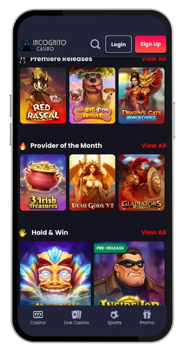 Incognito Casino apk